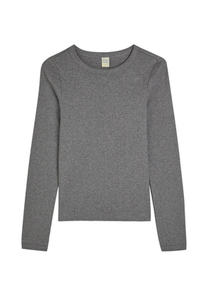 FLORE FLORE crew neck T-shirt - Grey