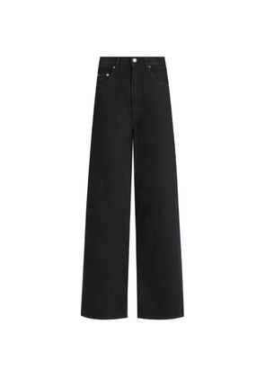 Dolce & Gabbana five-pocket wide-leg jeans - Black