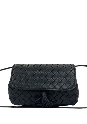 Bottega Veneta Pre-Owned 2000-2012 Mini Nappa Intrecciato crossbody bag - Black