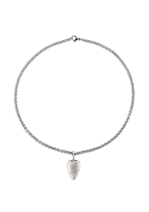 Poison Drop Lab heart chain necklace - Silver