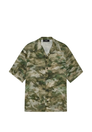 AMIRI camouflage-pattern shirt - Green