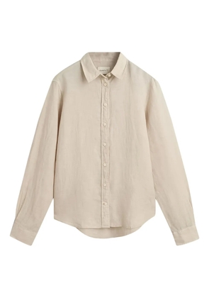 Gant buttoned long-sleeve shirt - Neutrals