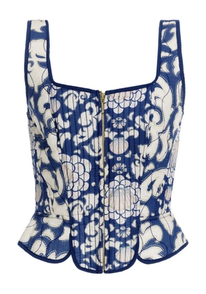 Agua Bendita Sinclair Sereia top - White