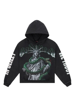 GODSPEED digital-art hoodie - Black