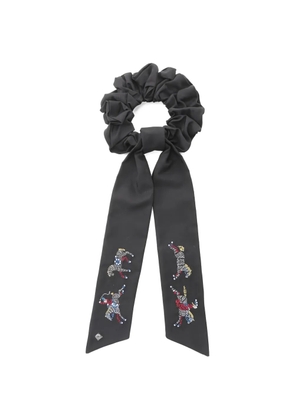 Hermès Pre-Owned 2010s Knight Parade scrunchie - Black
