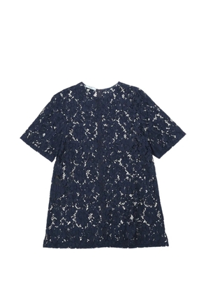 Prada Pre-Owned 2015 lace T-shirt - Blue