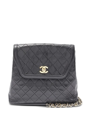 CHANEL Pre-Owned 2000 matelassé shoulder bag - Black