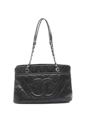 CHANEL Pre-Owned 2012 Timeless CC quilted tote bag - Black