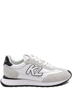 Karl Lagerfeld leather sneakers - White