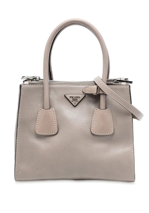 Prada Pre-Owned 2010-2025 Small City Calf Twin Pocket satchel - Brown