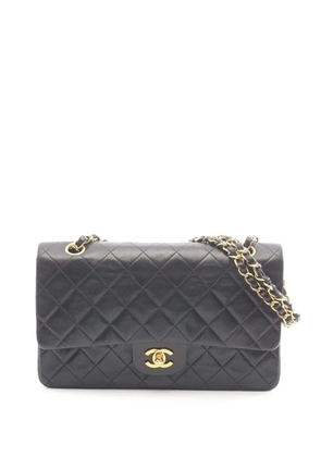CHANEL Pre-Owned 1996-1997 Medium Classic Lambskin Double Flap shoulder bag - Black