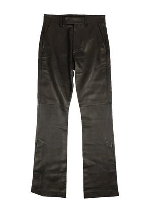 AMIRI leather trousers - Black