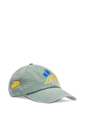 The Attico Ibiza embroidered baseball cap - Green
