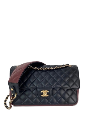 CHANEL Pre-Owned chain-strap logo-detail shoulder bag - Black