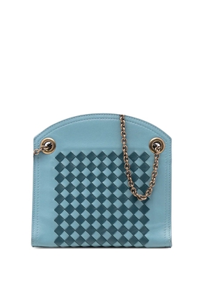 Bottega Veneta Pre-Owned 2012-2025 Nappa Intrecciato Chain Wallet shoulder bag - Blue
