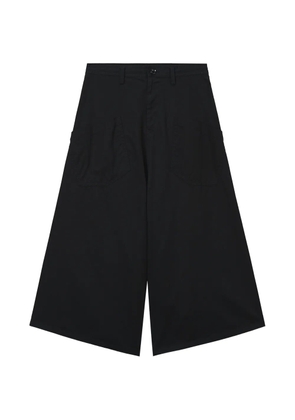 Y's patch pocket trousers - Black