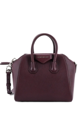 Givenchy Pre-Owned Antigona Bag Leather Mini crossbody bag - Purple