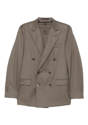 Bagnoli Sartoria Napoli double-breasted blazer - BEIGE