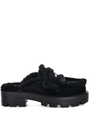 GUESS USA 45mm Yaneta logo mules - Black