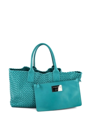 Bottega Veneta Pre-Owned Cabat Intrecciato Nappa Medium tote bag - Green