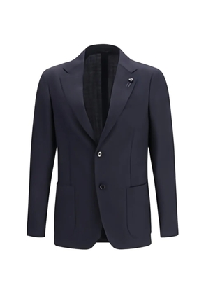 Lardini three-button blazer - Blue