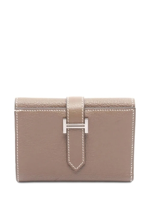Hermès Pre-Owned 2021 tri-fold wallet - Neutrals