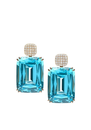 Goshwara blue-topaz earrings