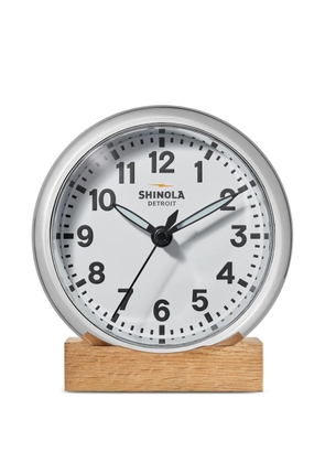 Shinola 6' Runwell desk clock - White
