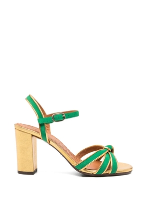 Chie Mihara knot-detail sandals - Green