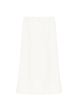 Lisa Yang brushed midi skirt - Neutrals