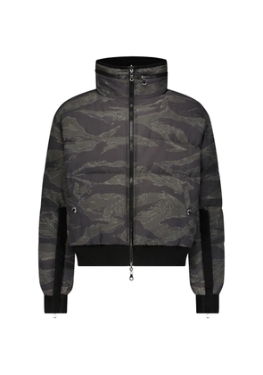 Mostly Heard Rarely Seen reversible camo puffer jacket - Black
