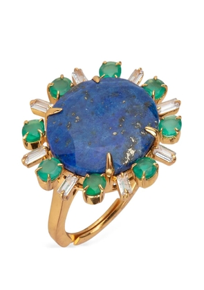 Bounkit Jewelry Elsa lapis lazuli ring - Gold