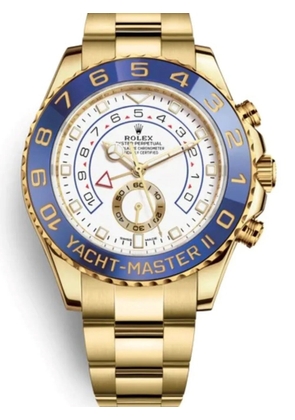 Rolex pre-owned Yatcht Master II 44mm - White