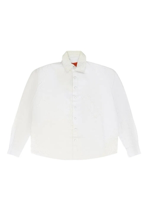Who Decides War Altar buttoned shirt - White