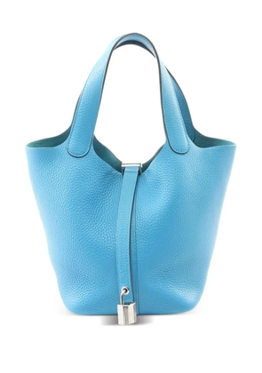 Hermès Pre-Owned 2017 PM Picotion lock leather tote bag - Blue