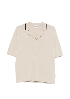 ASPESI contrast-trim shirt - Neutrals