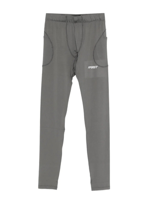 Family First side-pocket performance leggins - Grey