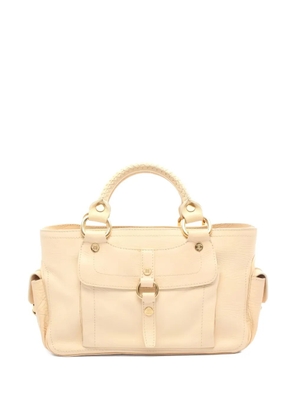 Celine Pre-Owned 2000s Boogie leather tote bag - Neutrals