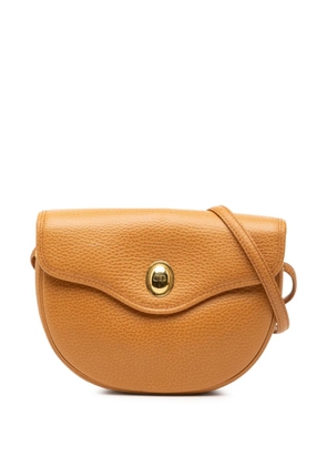 Christian Dior Pre-Owned 2000-2010 Pebbled Leather crossbody bag - Brown