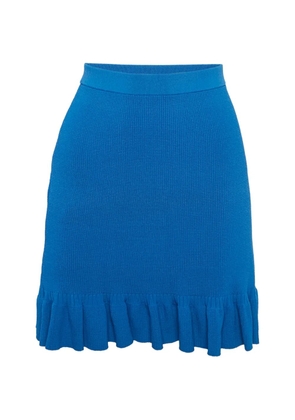 SANDRO knit mini skirt - Blue