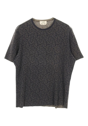 Hermès Pre-Owned 2000s pattern short-sleeve T-shirt - Black