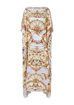 Camilla Throne Games silk tunic - Blue