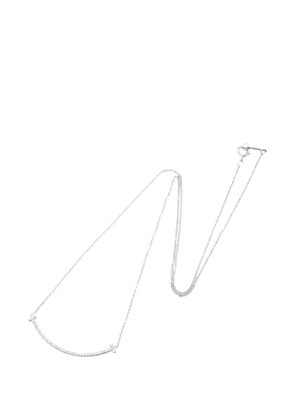Tiffany & Co Eyewear 2010s T-Smile diamond necklace - Silver