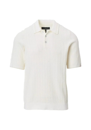 rag & bone Harvey textured polo shirt - Neutrals