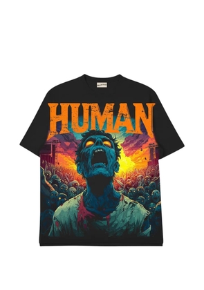 ALL HUMAN zombie-print T-shirt - Black