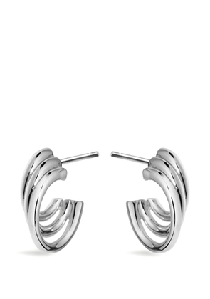 Shaun Leane Bound hoop earrings - Silver