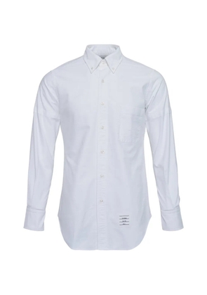 Thom Browne button-down long-sleeve shirt - White