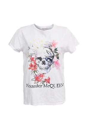 Alexander McQueen Pre-Owned 2020 skull-print T-shirt - White