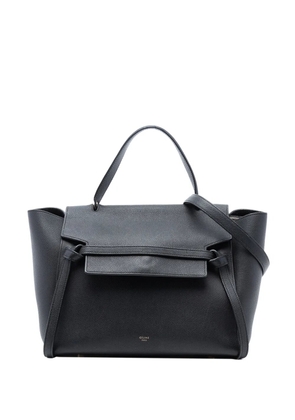 Celine Pre-Owned 2016 Mini Grained Calfskin Belt Bag satchel - Black