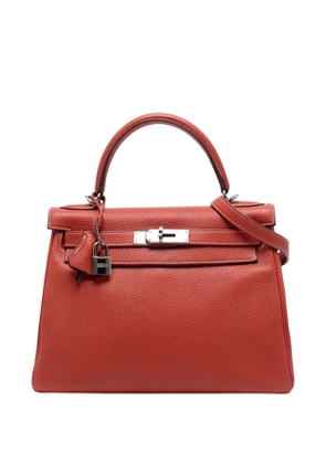 Hermès Pre-Owned 2011 Togo Kelly II Retourne 28 satchel - Orange